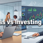 starting a business, investing in stocks