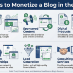 ways to monetize a blog