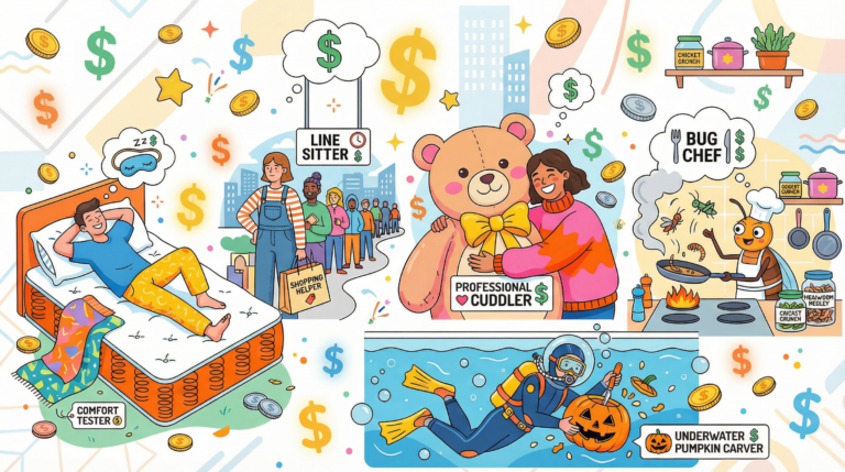 weird ways to make money