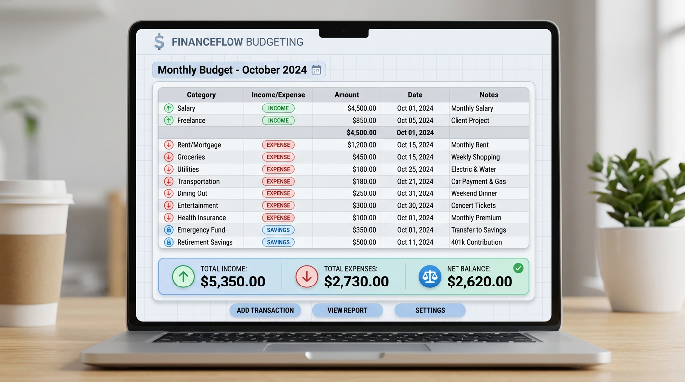 New Year financial planning, monthly finance plan, personal finance checklist, money goals by month, financial goals new year
