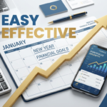 New Year financial planning, monthly finance plan, personal finance checklist, money goals by month, financial goals new year