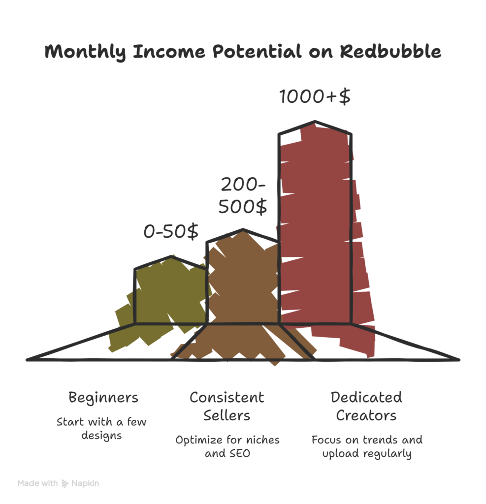 Make Money on Redbubble