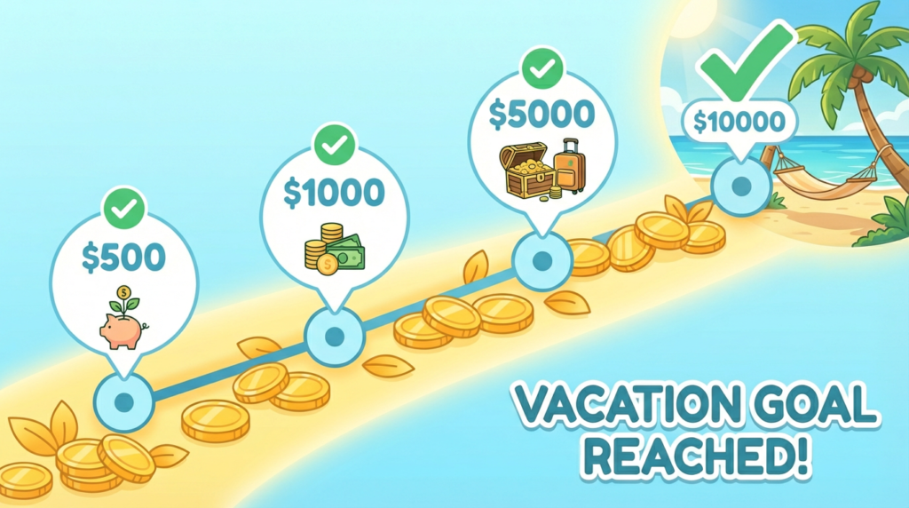 How to save for a vacation