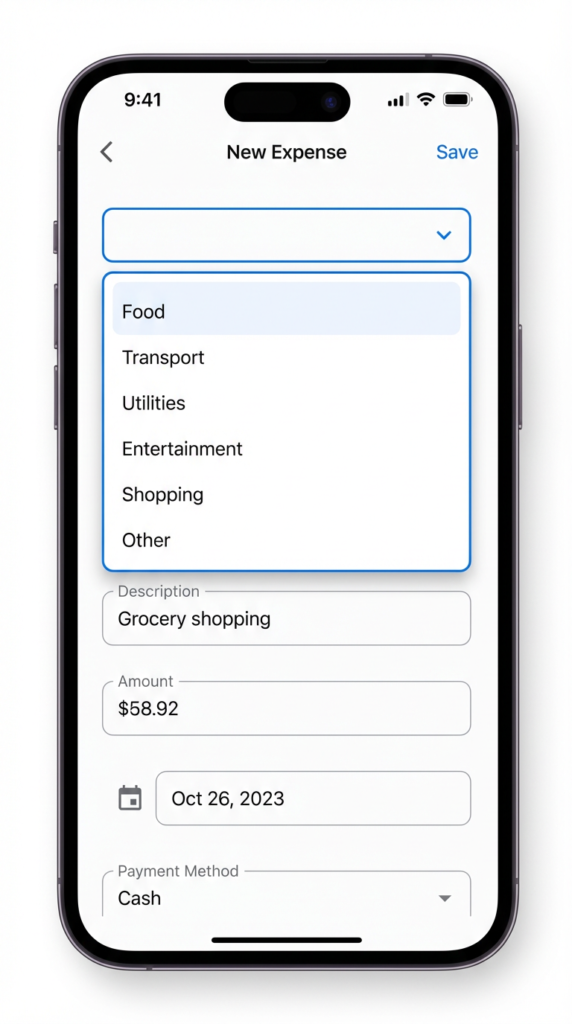 track your spending 