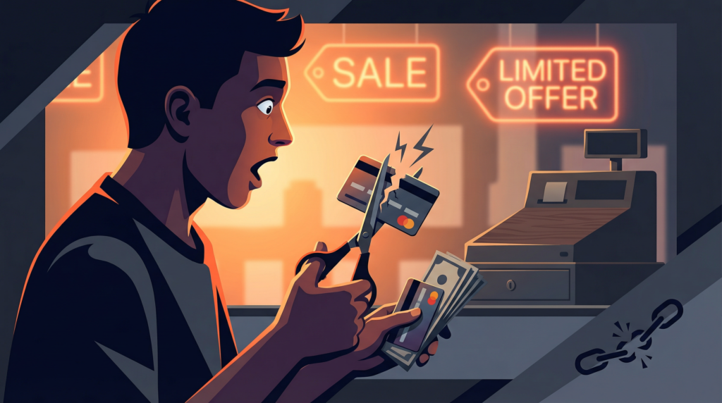 stopped using credit cards