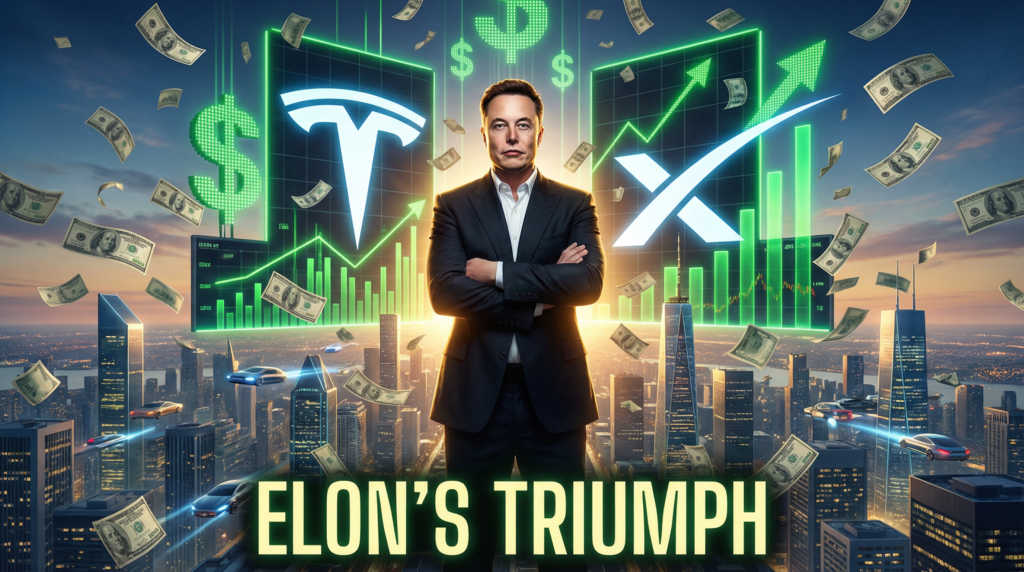 how is elon musk so rich