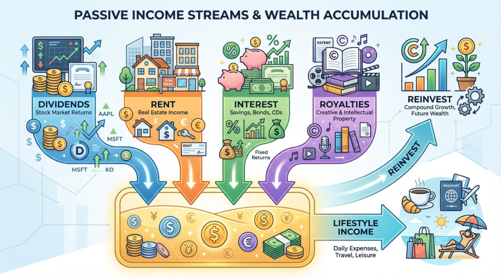 rich people invest their money