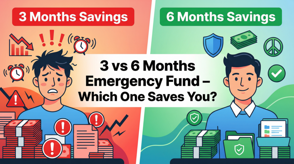 3-Month vs 6-Month Emergency Fund