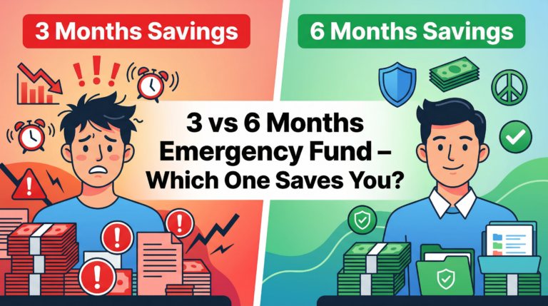 3-Month vs 6-Month Emergency Fund