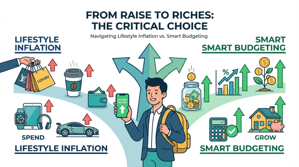 how to budget after a salary increase