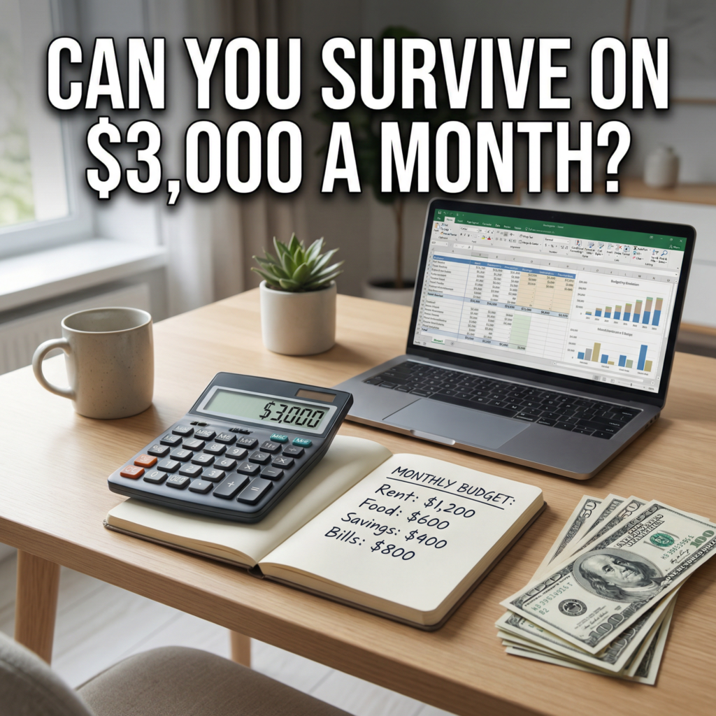 How to Budget on a $3,000 Monthly Income in the USA