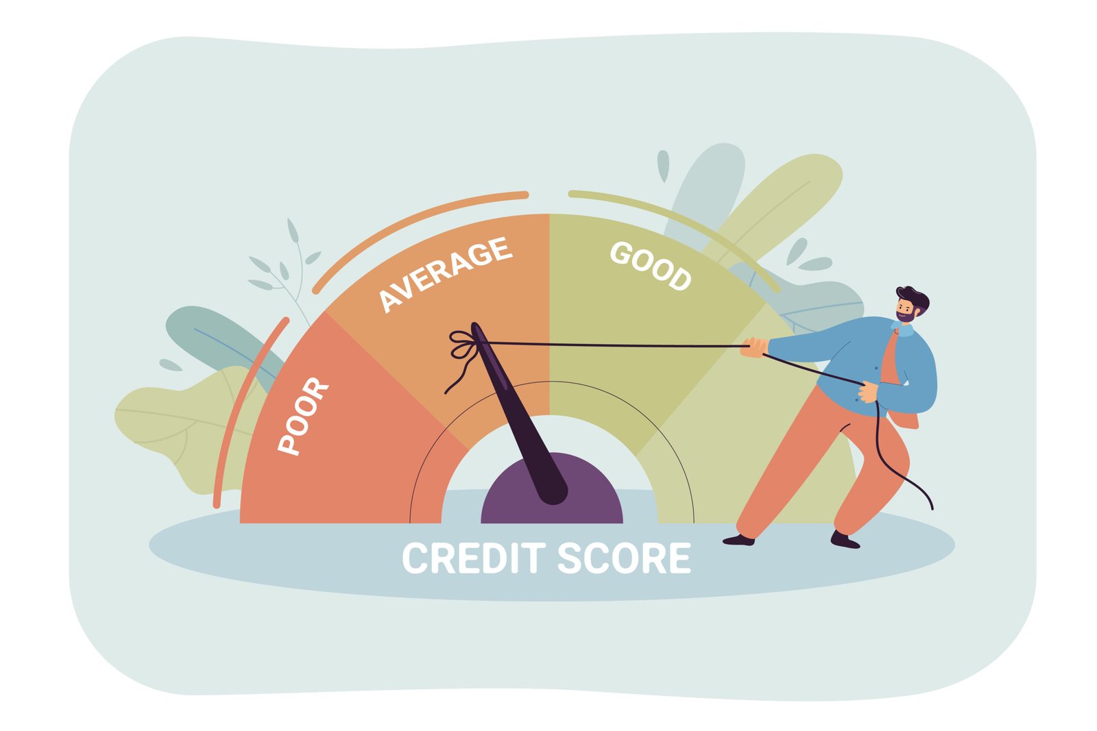 credit score dropped