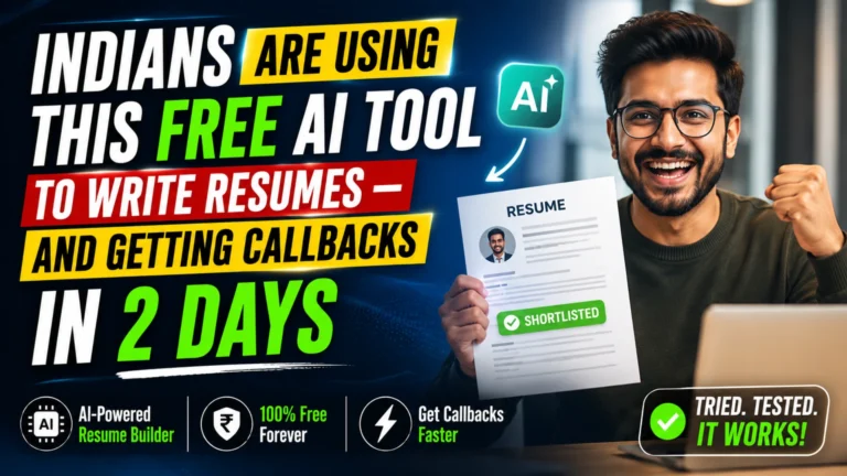 Free AI Tool, Resumes