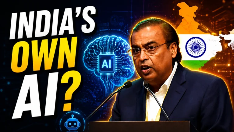Chatbots, Ambani, India's own AI