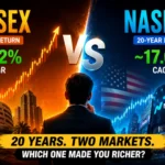 Sensex vs Nasdaq: 20-Year Long Term Returns That Every Investor Must Know long-term returns