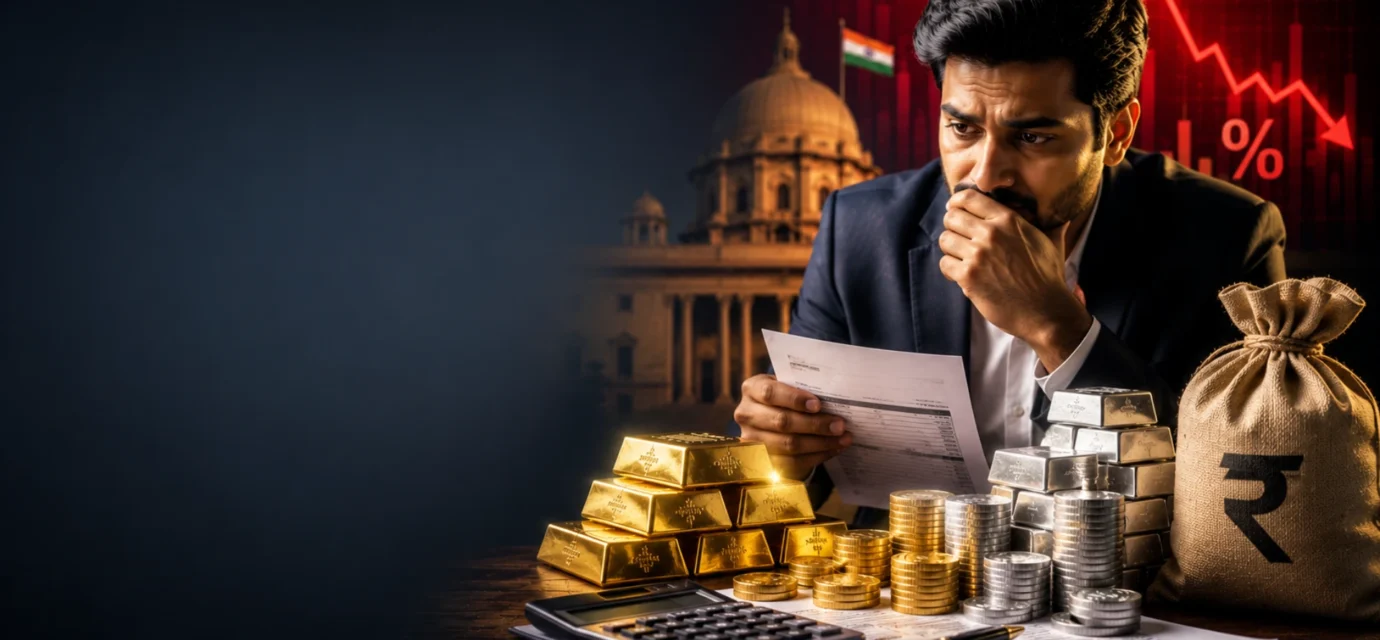 Tax on Gold and Silver in India