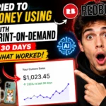I Tried to Make Money Using AI with Print-on-Demand for 30 Days — Here’s What Worked Make Money Using AI
