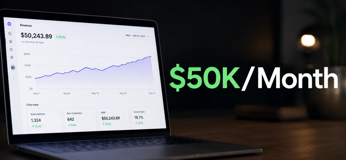 $1B SaaS, $50KMonth