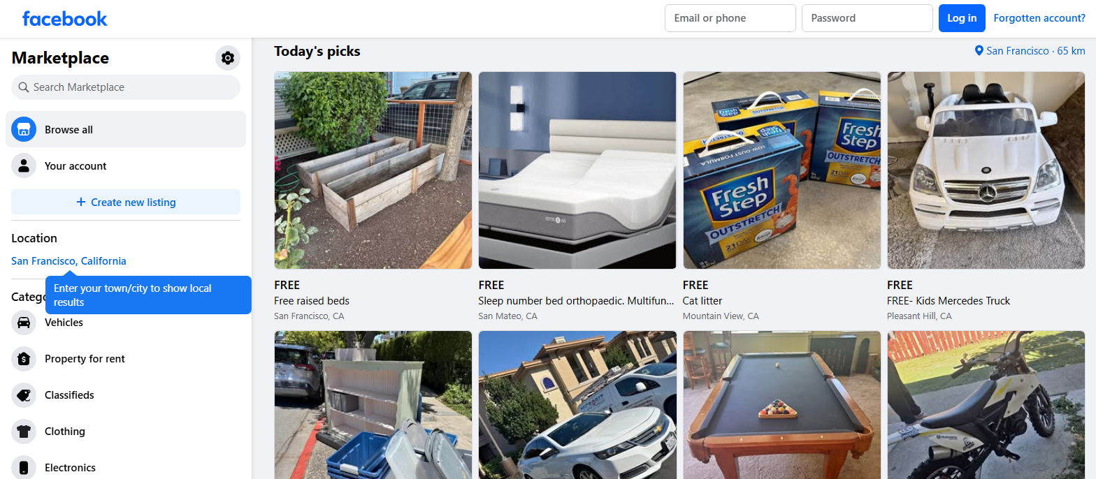 Facebook Marketplace